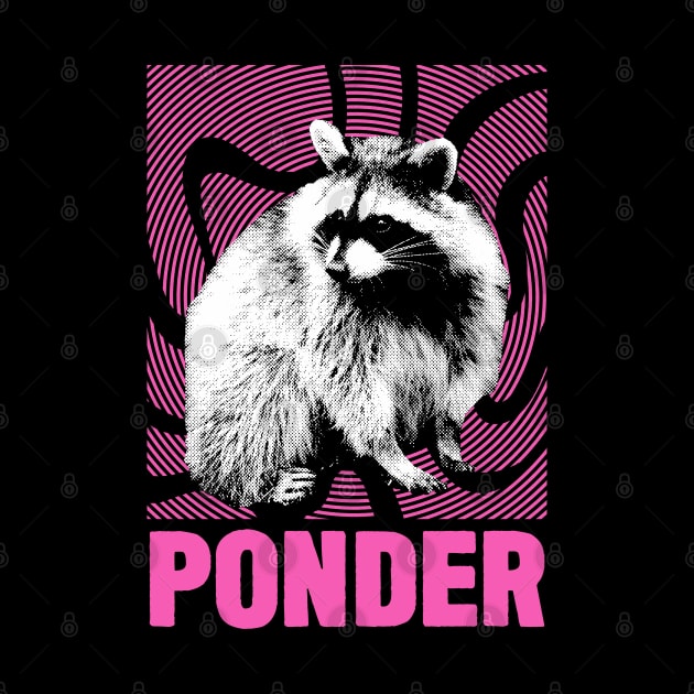 Ponder Raccoon by giovanniiiii