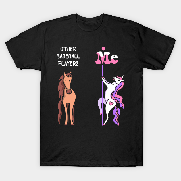 Discover Other Baseball Players Me T-Shirts Unicorn