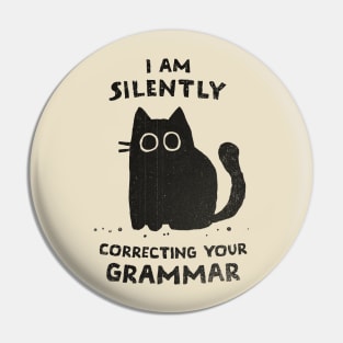 Silently Correcting Your Grammar Pin