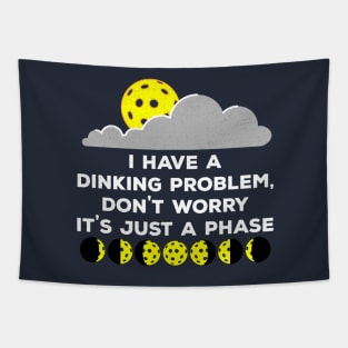 Dinking Problem Phases Of The Moon Pickleball Tapestry