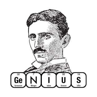 Nikola Tesla Genius T-Shirt