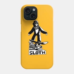 Slappy Skate Sloth Phone Case