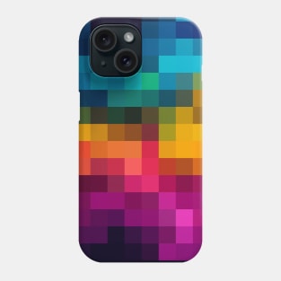 Pixels - color explosion Phone Case