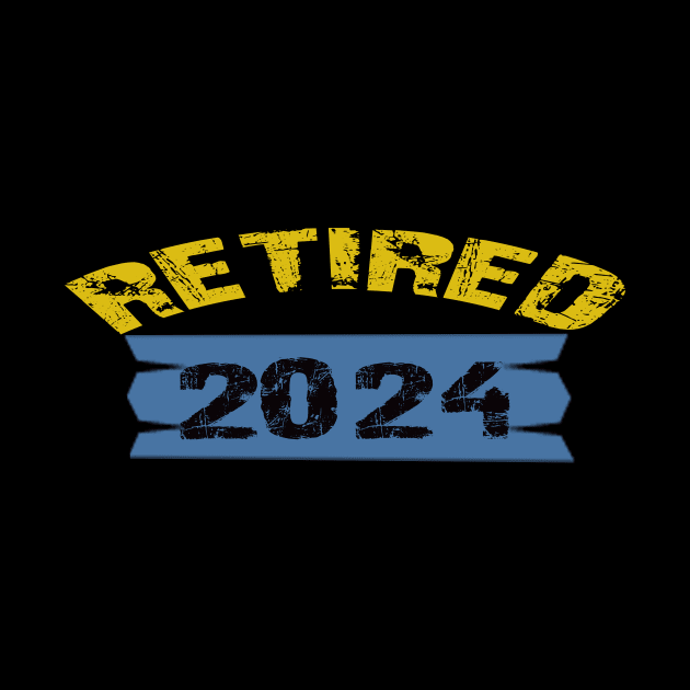 Retired 2024 by Vitarisa Tees