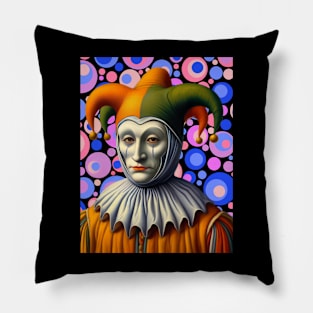 Sad clown Pillow