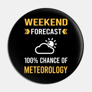 Weekend Forecast Meteorology Meteorologist Pin