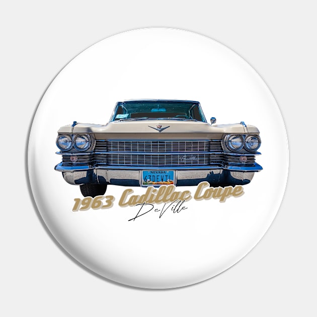 1963 Cadillac Coupe de Ville Pin by Gestalt Imagery