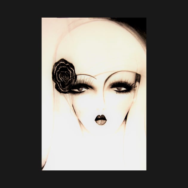 SAHARA WHITE DOVE 1 DECO FACE by jacquline8689