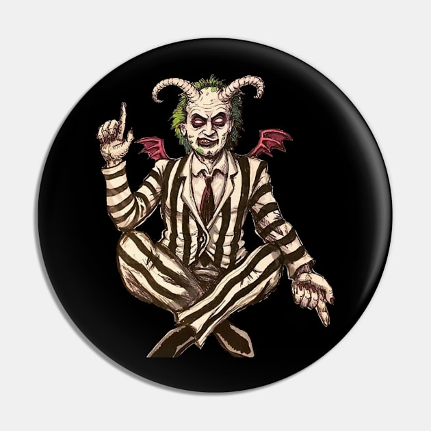 Beetlejuice Pin by ArtRooTs