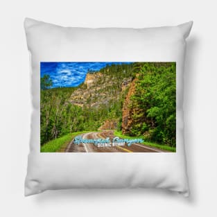 Spearfish Canyon Scenic Byway Pillow