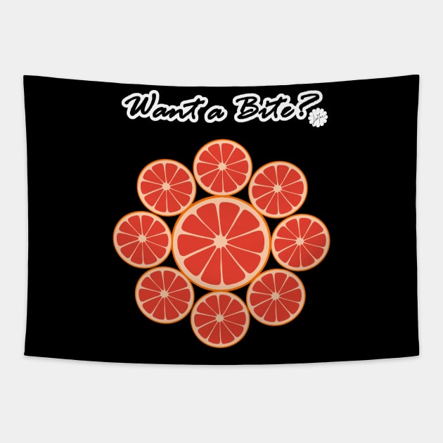 Grapefruit Tapestry by LinYue