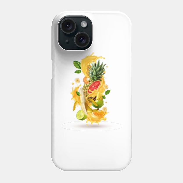 Realistic fruiti juice Phone Case by madihaagill@gmail.com