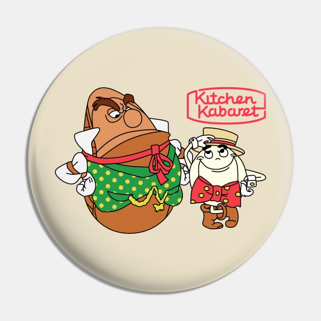 Kitchen Kabaret - Hamm & Eggz Pin by jimmyjames