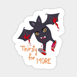 Halloween spoopy bat Magnet