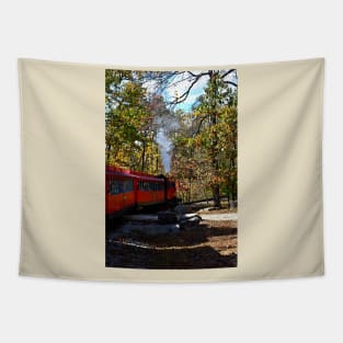 Train Ride Tapestry