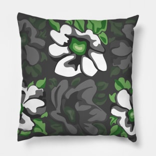 Anemone Flowers 🌺 - White Pillow