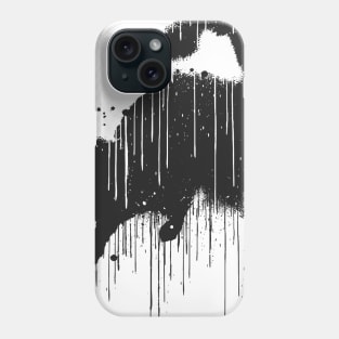 Dripping paint cat Phone Case