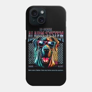 Bark Alert Great Dane Dog Phone Case