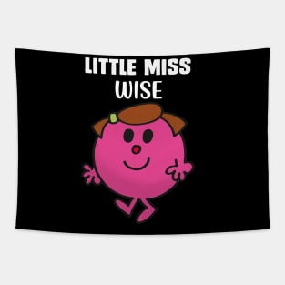 LITTLE MISS WISE Tapestry