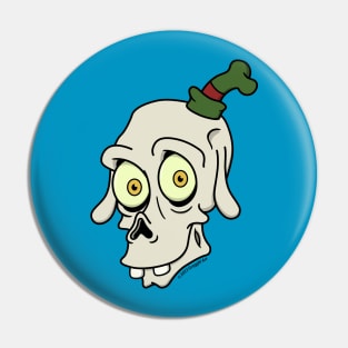 Goof Skull Pin