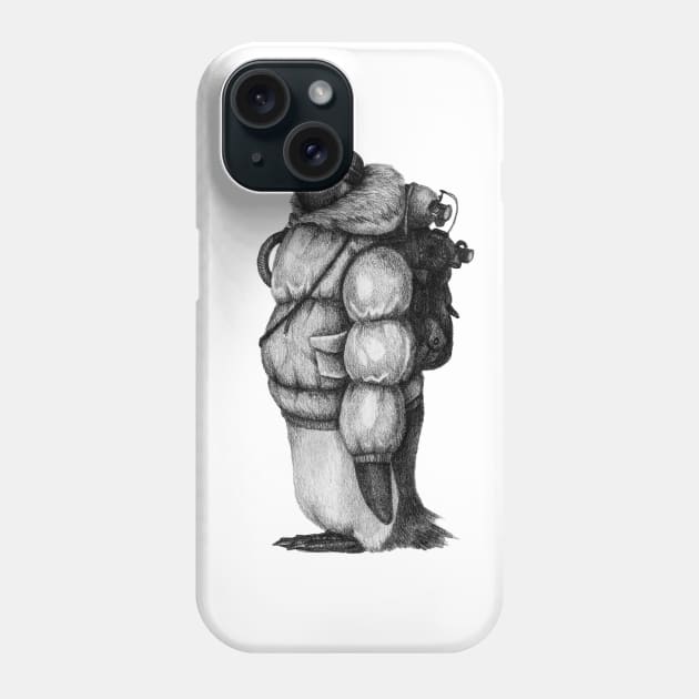 Arctic Explorer Phone Case by mikekoubou