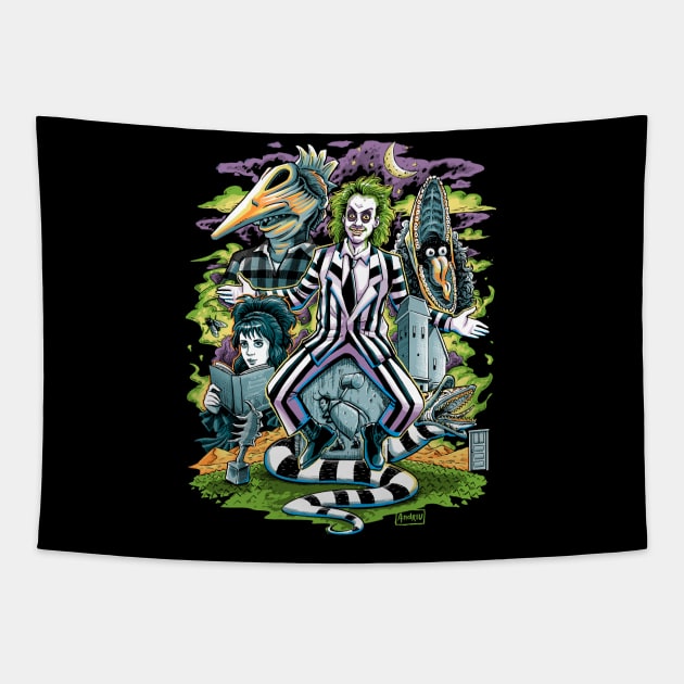 Beetlejam Tapestry by Andriu