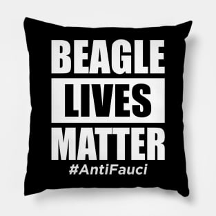 Fauci Beagle - Anti Fauci Patriotic Pillow