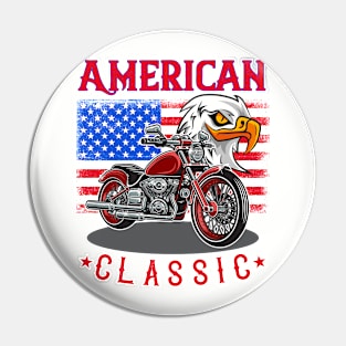 American Eagle Pin