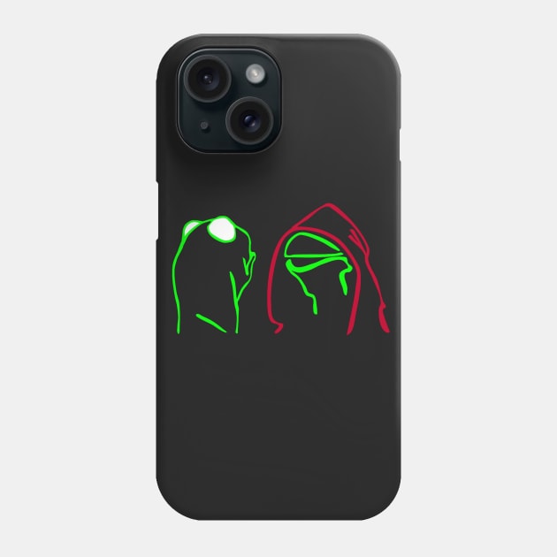 EVIL KERMIT Phone Case by Lehjun Shop