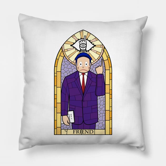 Friend - 20th Century Boys Pillow by LanfaTees