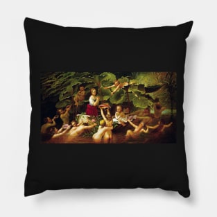 Maiden and Fairies - James Hope Pillow