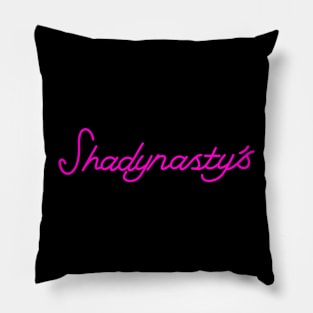 Shadynastys neon Pillow