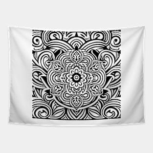 Geometric Mandalas Resurrected Tapestry