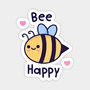 Bee happy Magnet