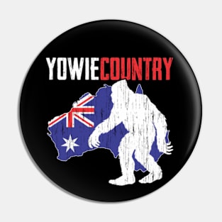 Yowie Country (flag) Pin