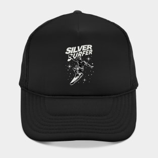 surfer galaxy retro classic Hat