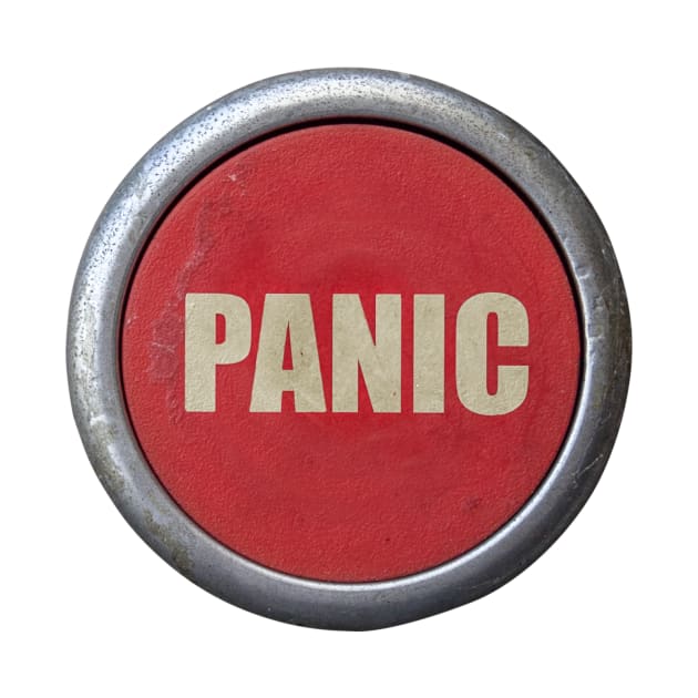 Red Industrial Panic Button by mrdoomits