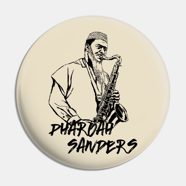 Pharoah Sanders Pin by ThunderEarring