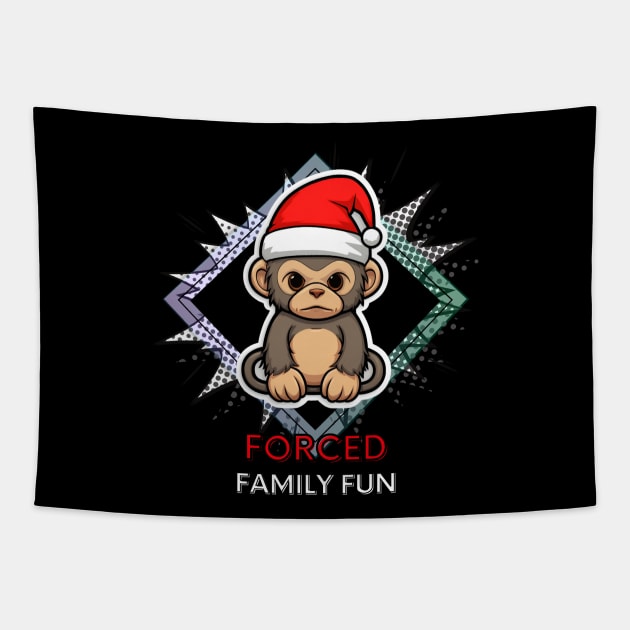 Forced Family Fun Tapestry by MaystarUniverse