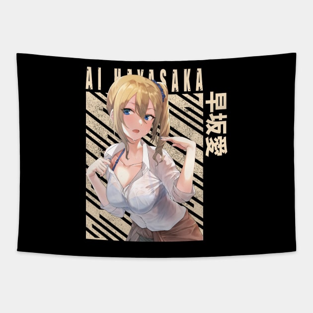 Ai Hayasaka Kaguya Sama Tapestry by Otaku Emporium