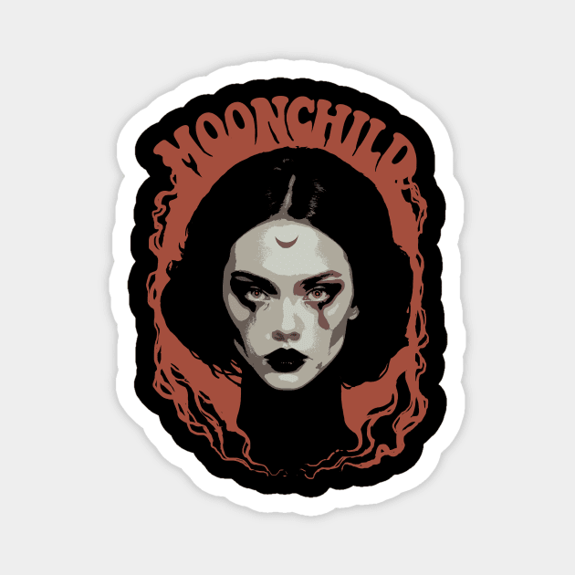 Moonchild Magnet by TORVENIUS