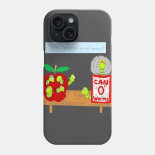 Can O' Worms Phone Case