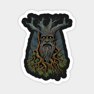 A bearded Ent - Fantasy Magnet