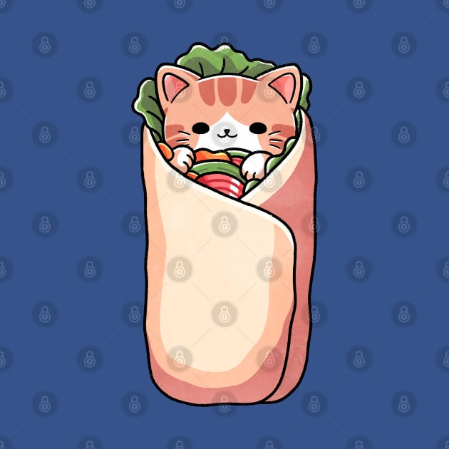 Purrito cat burrito by FanFreak