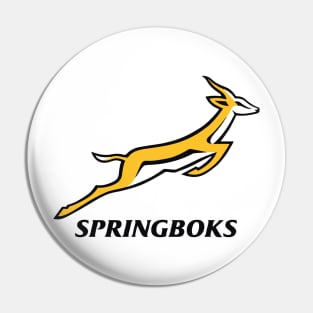 Springboks - The South Africa national rugby union team Pin