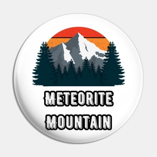 Meteorite Mountain Pin