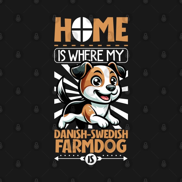 Home is with my Danish–Swedish Farmdog by Modern Medieval Design