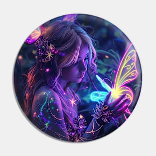 Fairy lights Pin