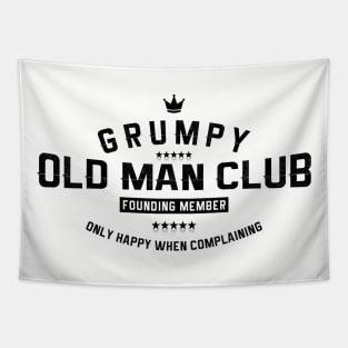 Grumpy Old Man Club Tapestry