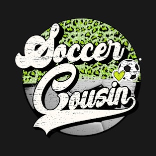 Soccer Cousin Vintage Soccer Family Matching T-Shirt